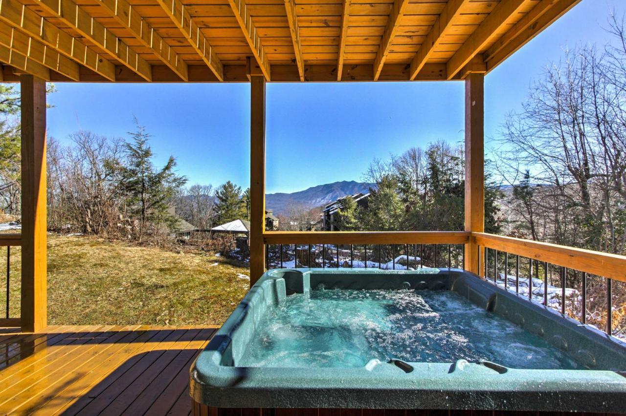 Mint Manor Gatlinburg Home With Hot Tub And Sauna! מראה חיצוני תמונה